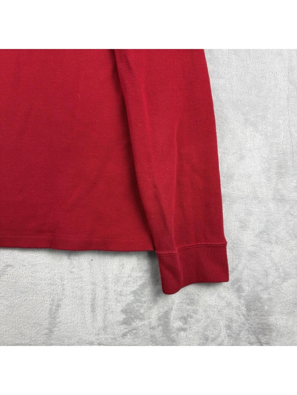Polo Ralph Lauren Quarter Zip Sweater Red Pony Pullover Men’s S Preppy Knit Golf - Picture 9 of 9